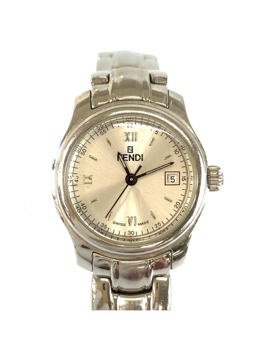 Fendi Silver Stainless Steel Watch main image 7